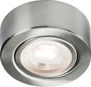 230V 2W LED Under Cabinet Light with Adjustable CCT - Brushed Chrome