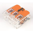 Wago 221-413 32A 3-Way Lever Connector