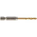 Milwaukee Red Hex ShockWave Impact Duty HSS-Ground Titanium Metal Drill Bit