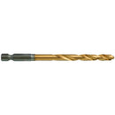 Milwaukee Red Hex ShockWave Impact Duty HSS-Ground Titanium Metal Drill Bit