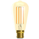 LED 3.3W Dimmable Vintage Amber Squirrel Cage - BC - 2200K