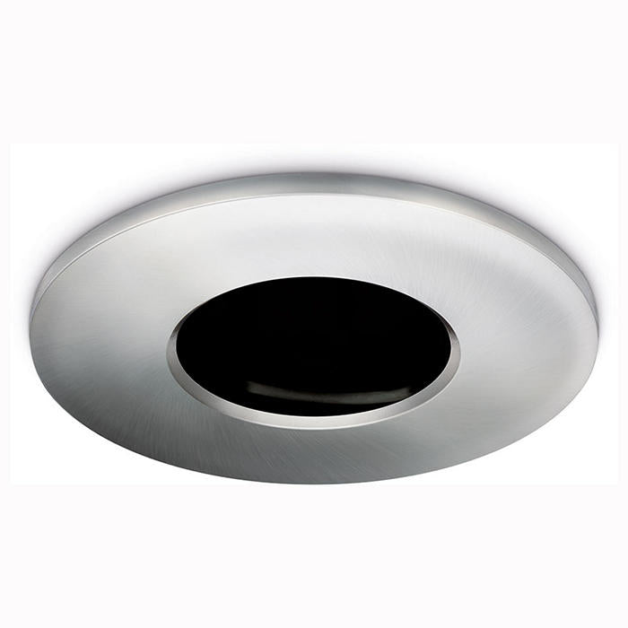 Brushed nickel bezel | For use with Fireguard® Next Generation IP20 fire rated downlight