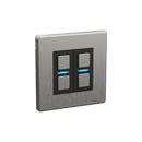 Smart Dimmer (2 Gang) - Stainless Steel