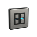 Smart Dimmer (2 Gang) - Stainless Steel