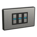 Stainless Steel Smart Dimmer (3 Gang)