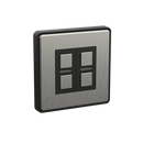 Wire-Free Smart Switch (2 Gang) - Stainless Steel