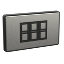 Wire-Free Smart Switch (3 Gang) - Stainless Steel