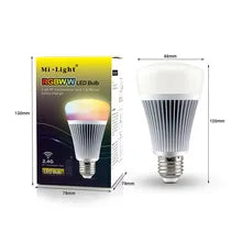 8W RGB+CCT LED Light Bulb