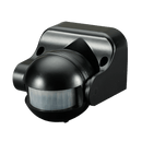 Wall Mounted Tiltable 180 degree PIR - Black