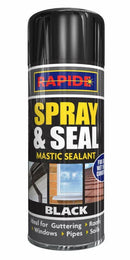 Spray and Seal Mastic Sealant Black
