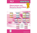 Additional Observation Record sheet for Electrical Installation Condition Reports (ECIR)