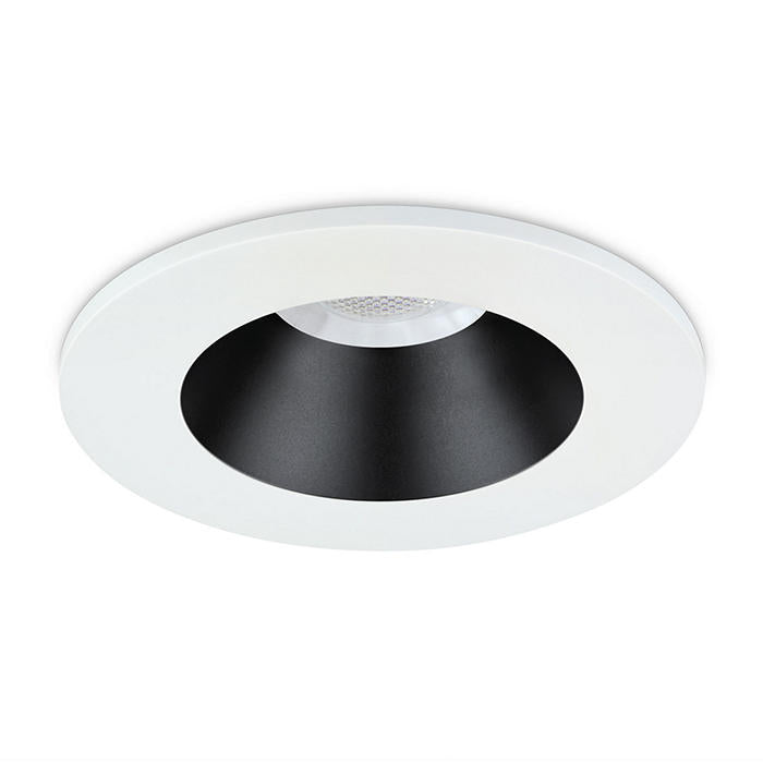 V50 Pro Anti-glare Fire-rated LED Downlight 6W IP65 3000/4000K WH BZL/BLK Cone