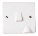 20A Double Pole Plate Switch With Optional Flex Outlet