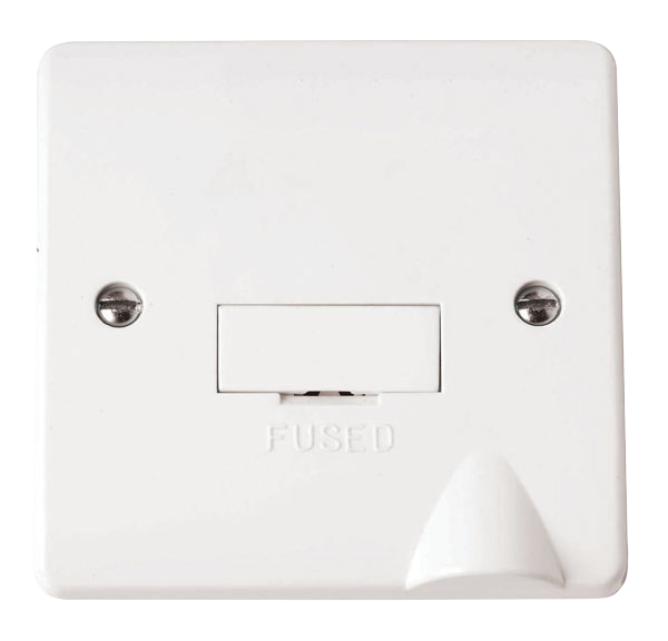 3A Fused Connection Unit With Optional Flex Outlet