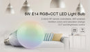 5W E14 RGB+CCT LED Light Blub