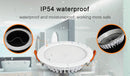 15W RGB+CCT Waterproof LED Downlight