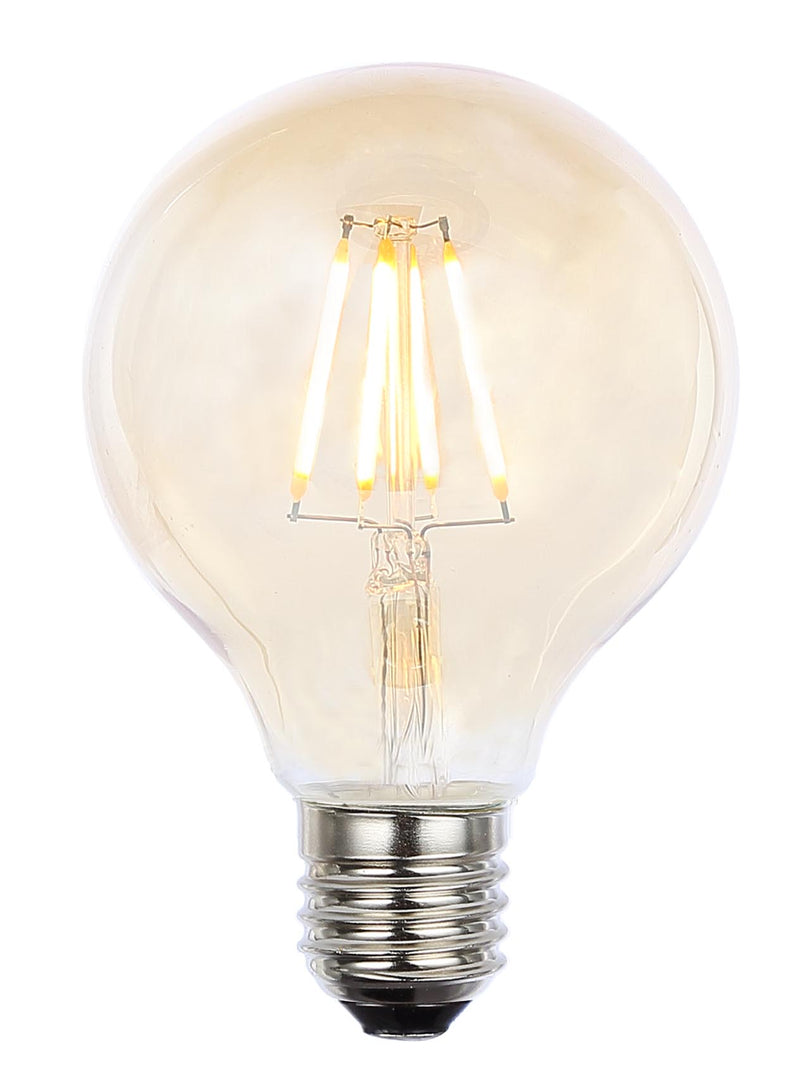 G80 4W E27 LED Vintage Globe Lamp in Tinted Finish