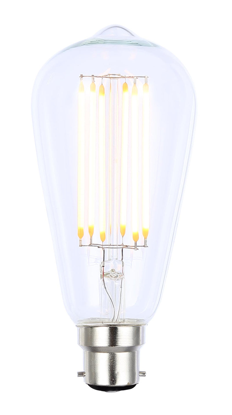 6w LED ST64 BC Tinted Filament Lamp - Dimmable