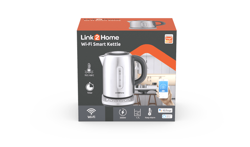 WiFi Phone Controlled Smart Kettle with Voice Control