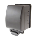 1 Gang 13A DP IP66 Weatherproof Switched Socket Unit
