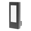 10W Rectangular LED Wall Light With Opal Lens - IP54