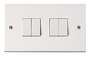 10AX 4 Gang 2 Way Plate Switch