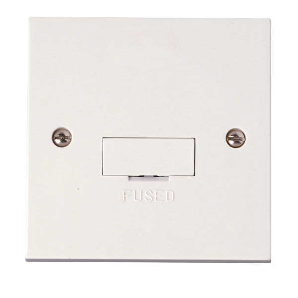 3A Fused Connection Unit With Optional Flex Outlet