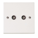 Twin Isolated Coaxial Outlet