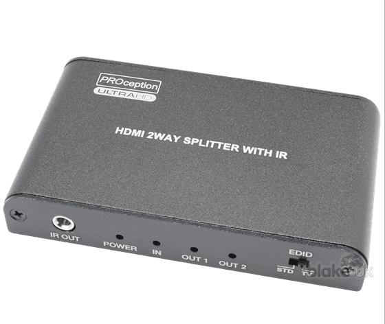 2-Way HDMI Splitter HDMI V2.0 Resolution