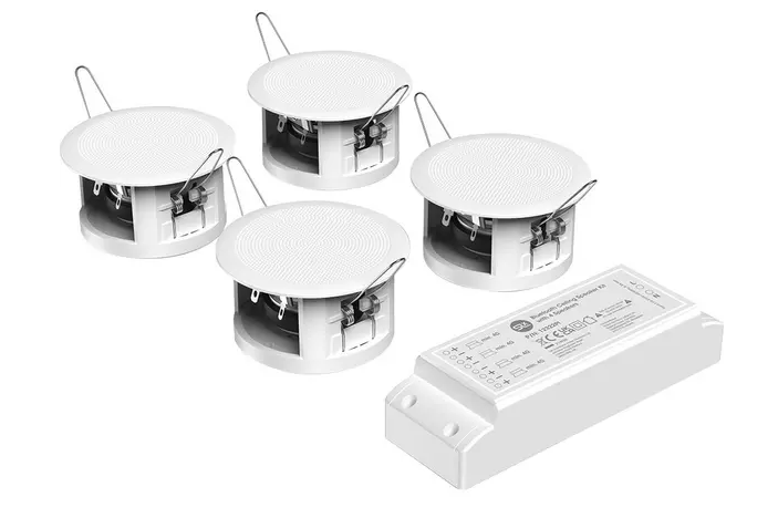 Bluetooth Ceiling Speaker Kit - 4 Speakers