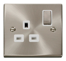 13A Ingot 1 Gang Double Pole Switched Socket Outlet