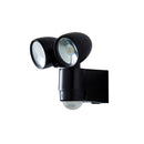 Sirocco 2lt LED Spotlight /w Pir Blk