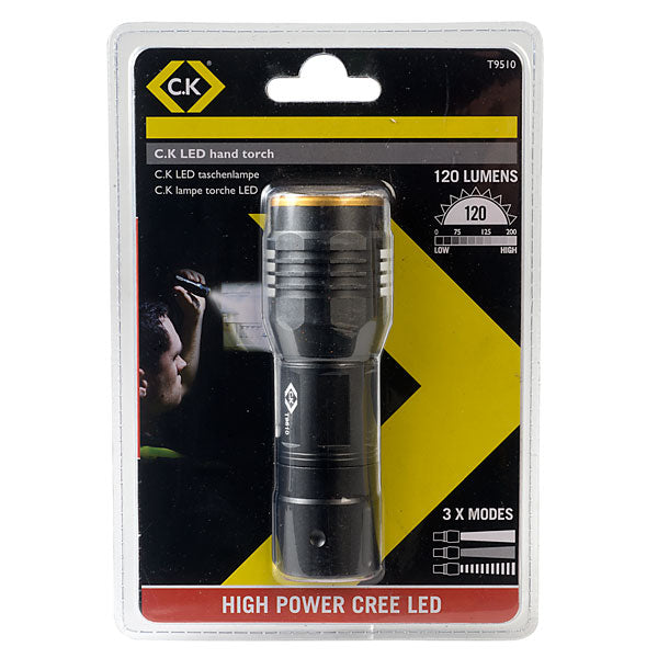 C.K LED Hand Torch 120 Lumens T9510
